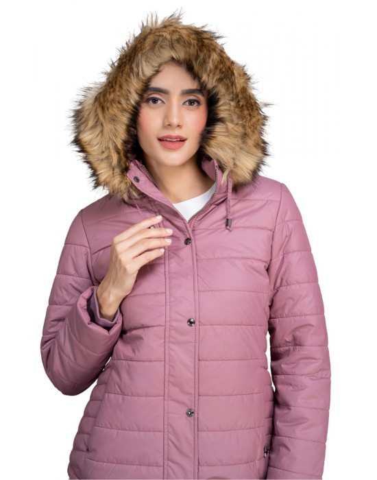 Women Travel Jacket Plum Color
